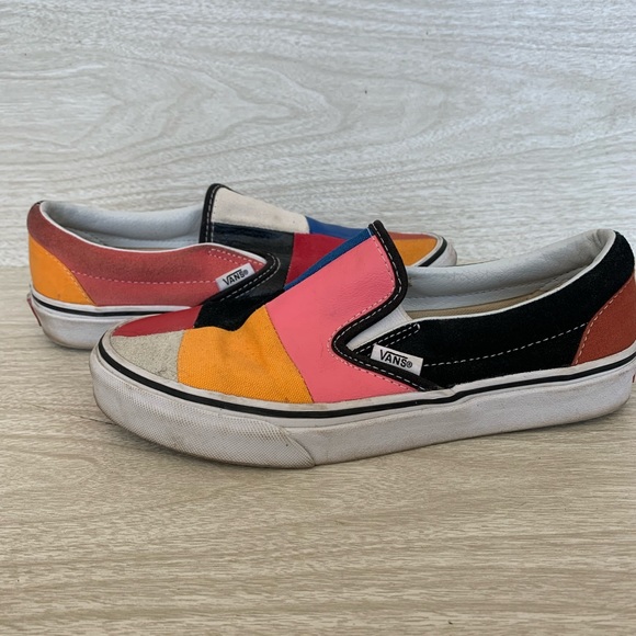 Vans Patchwork Slip Ons - Picture 5 of 8